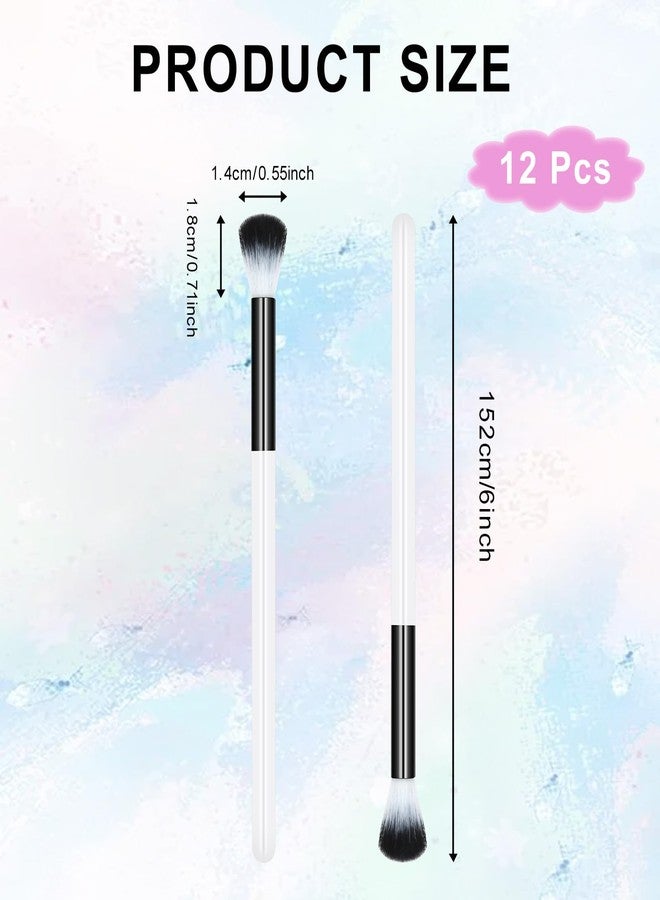 Rimoev 12 PCS Eyelash Cleaning Brush, Lash Bath Brushes Bulk, Eye Lash Brushes for Cleansing for Lash Extension, Lash Wash Brush, Lash Shampoo Brushes Bulk, Eyeshadow Brush Set Professional - Image 2
